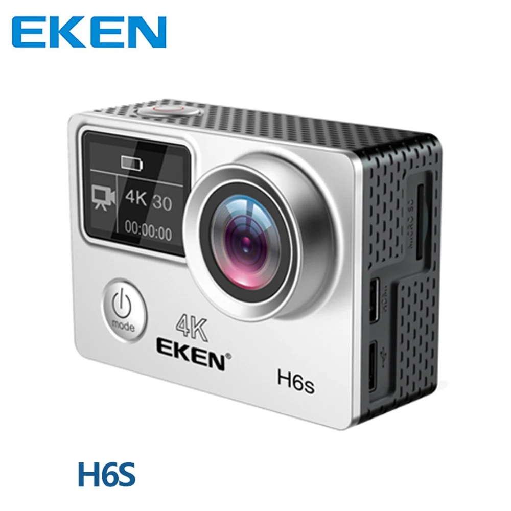 Оригинальная Экшн-камера eken H6S Ultra HD 4K EIS стабилизация изображения Ambarella A12 чип Wifi Водонепроницаемая Спортивная мини камера 14 МП