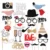 21-31pcs Funny Photo Booth Props DIY Mr Mrs Wedding Groom Bridal Party DIY Decorations Photobooth Mask Accessories Photo Props