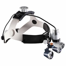 2.5X/3.5X Galileo Glasses Dental Magnifier Medical Surgical Dental Loupes with Headlight Surgery Operation Magnifying Glass цена 2.5X/3.5X Galileo Glasses Dental Magnifier Medical Surgical Dental Loupes with Headlight Surgery Operation Magnifying Glass цены онлайн