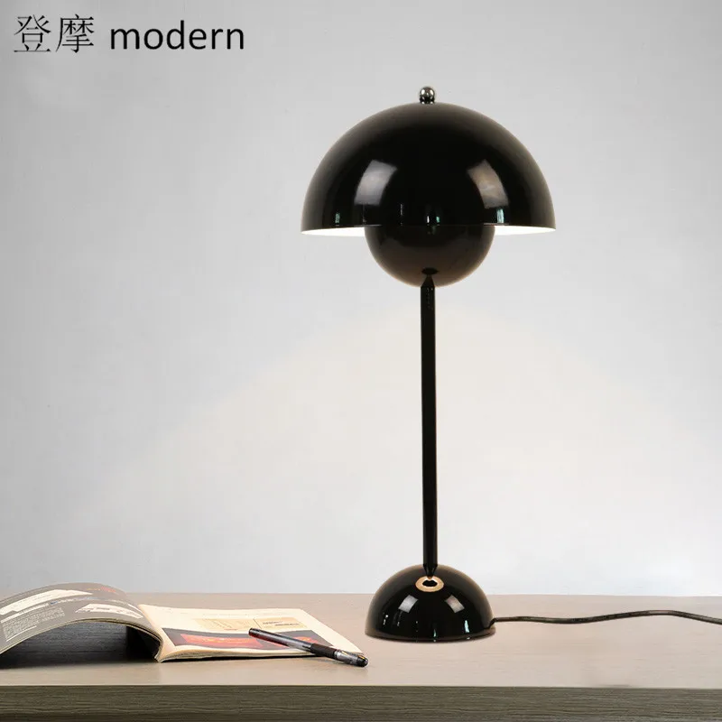 Скандинавский современный стол в стиле минимализм лампы для гостиной белый стеклянный шар настольная лампа железная тренога молочный Круглый Шар Настольная лампа для чтения