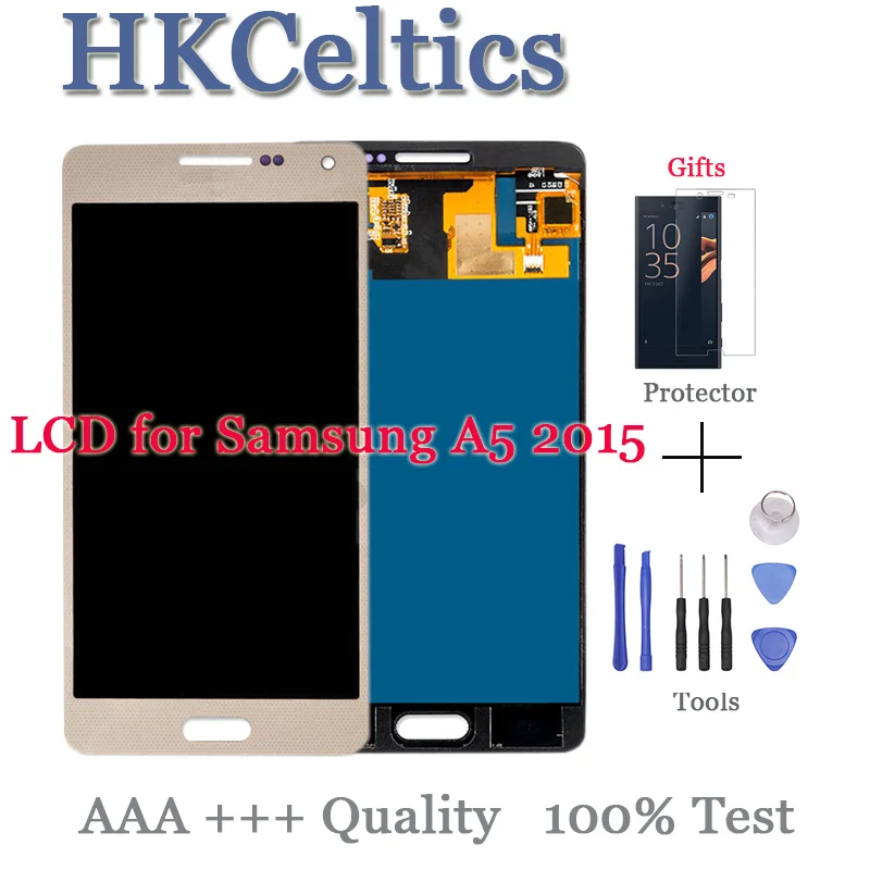 

For Samsung Galaxy A5 2015 LCD Display + Touch Panel Screen Digitizer Sensor Assembly A5 A500 A500F A500FU A500M A500Y A500FQ