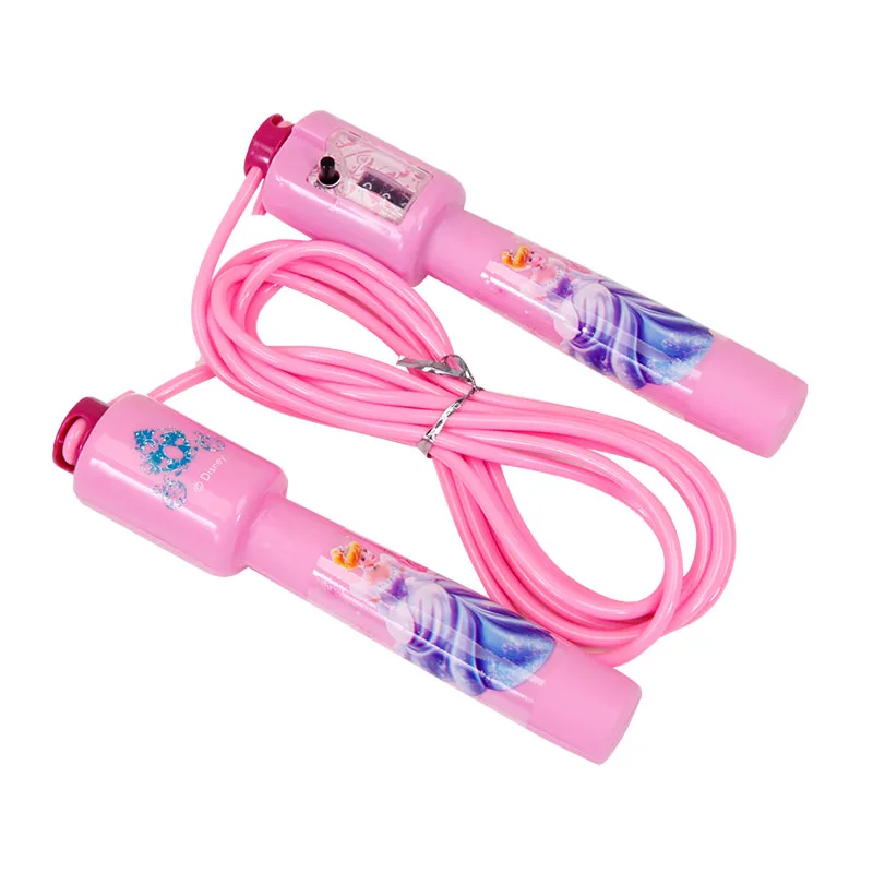 DISNEY Mickey mouse Electronic Counting Ship Jump Rope Kid Cartoon Fitness Exercise Workout Gym Adjustable Skipping For Children (1)