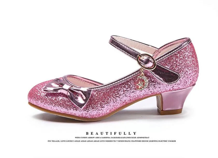 Girls high-heeled shoes-28