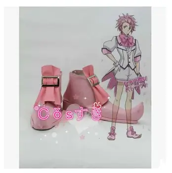 

Cute High Earth Defense Club Love! Zao Ryu Battle Lover Vesta Cosplay Shoes Boots Professional Handmade!