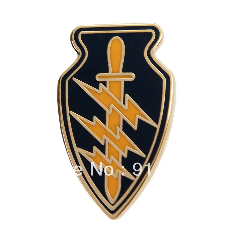 US ARMY SPECIAL FORCES BLUE BERETS BADGE PIN-33707 |