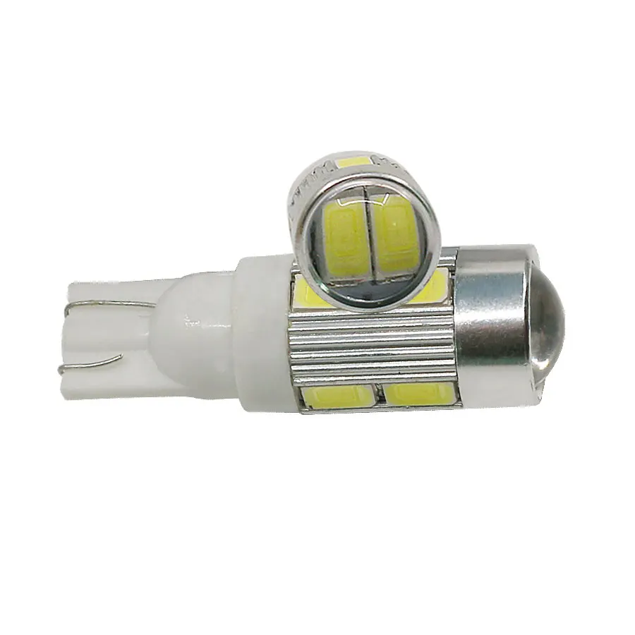1 шт. светодиодный автомобильная светодиодная лампа T10 194 W5W 10 SMD 5730|signal lamp|light brakebrake