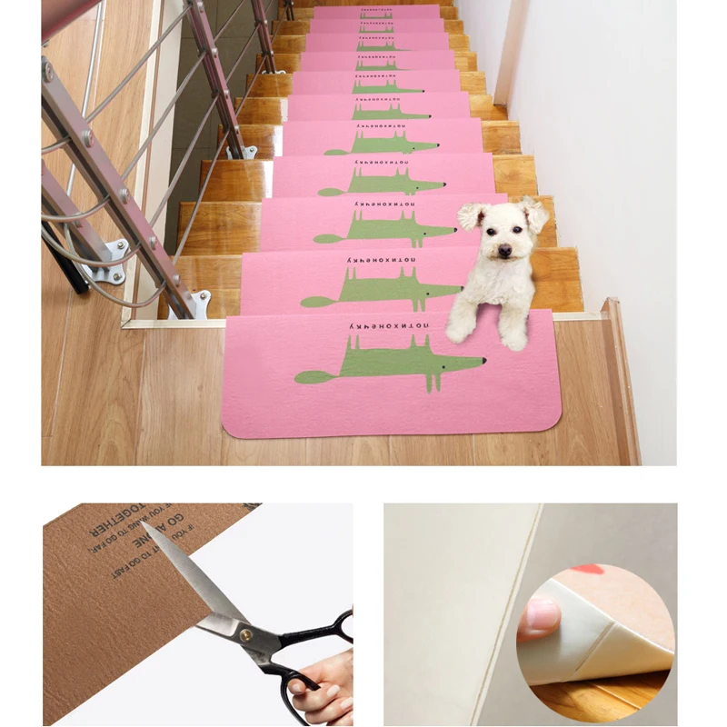 1PC Staircase Decorations Stairs Mats Carpet Stair Treads Anti-Slip Stair Pad/Carpet Mat Floor Mats For Stairs For Kids For Dog 1PC Staircase Decorations Stairs Mats Carpet Stair Treads Anti-Slip Stair Pad/Carpet Mat Floor Mats For Stairs For Kids For Dog