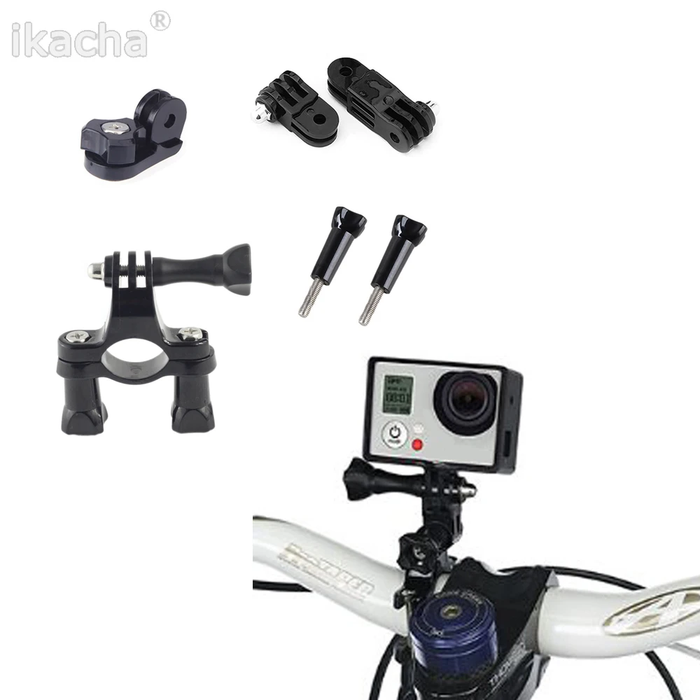 Велосипед Руль полюс крепление регулировки держатель для GoPro Hero 6 5 3 + 4 Xiaomi Yi К sjcam