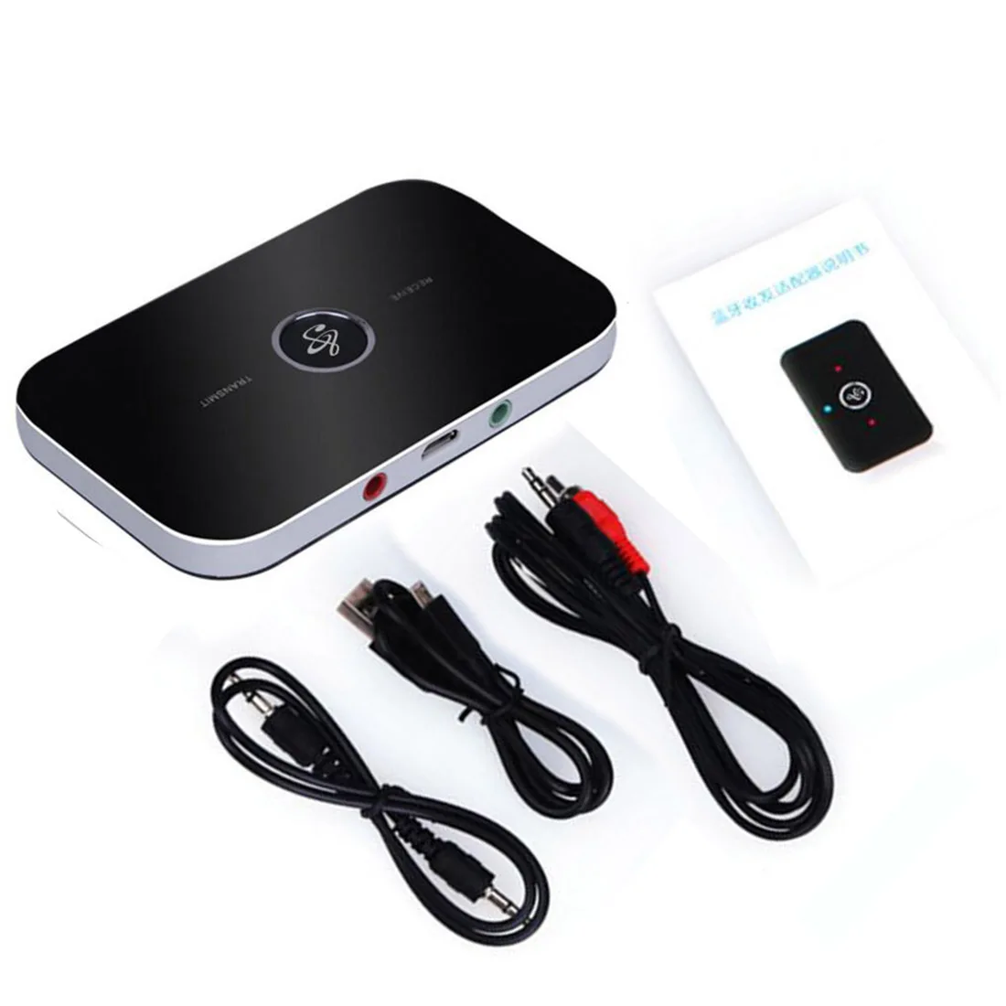 Marsnaska 2017 Hifi 2 in 1 Bluetooth 4.1 Audio Transmitter Receiver Wireless A2DP Audio Adapter Portable Audio Player Aux 3.5mm audio-wifi : image Marsnaska 2017 Hifi 2 in 1 Bluetooth 4.1 Audio Transmitter Receiver Wireless A2DP Audio Adapter Portable Audio Player Aux 3.5mm audio-wifi