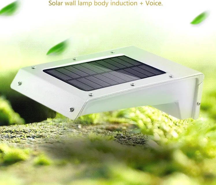 Solar ao ar Livre à Prova Lâmpada de Poupança de Energia Solar do Diodo Emissor de Luz da Lâmpada de Parede Led de Energia Água Garden Pathway Escadas Branco 4x d' 5 Livre À Prova D' Água Garden Pathway