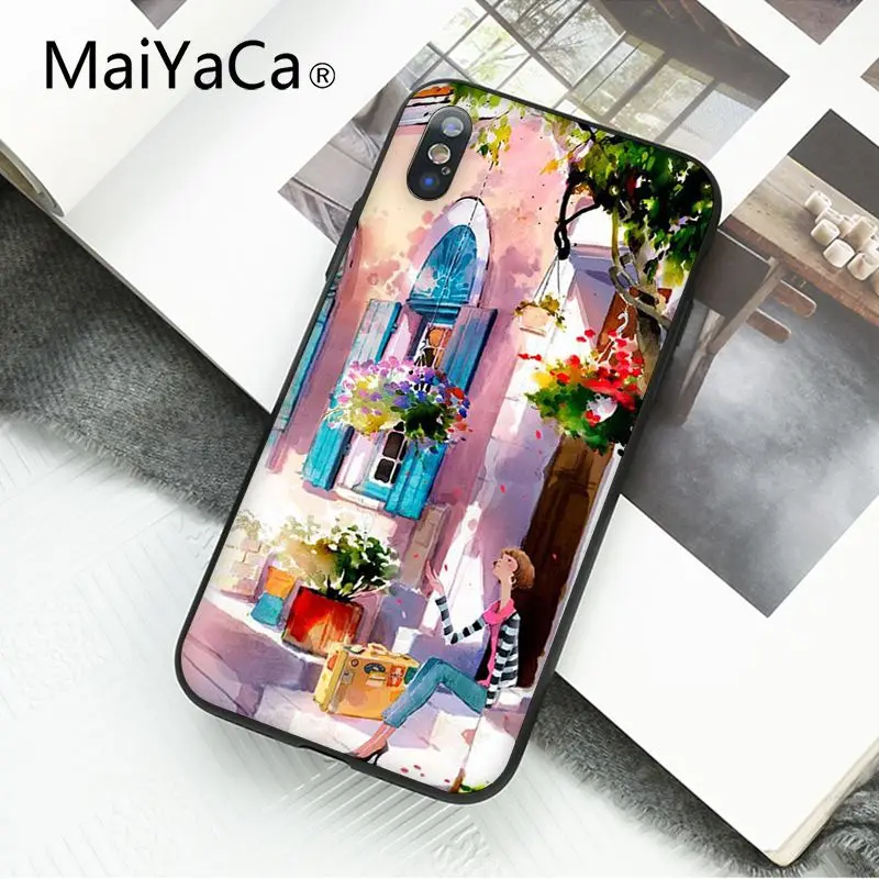Travel Places Windows Flower Garden Romantic Life