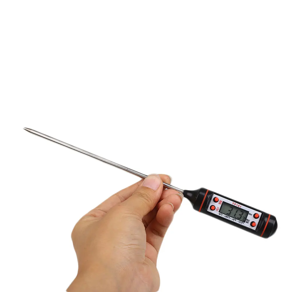 

Digital Food Thermometer Probe Temperature Kitchen Cooking BBQ Meat Turkey V