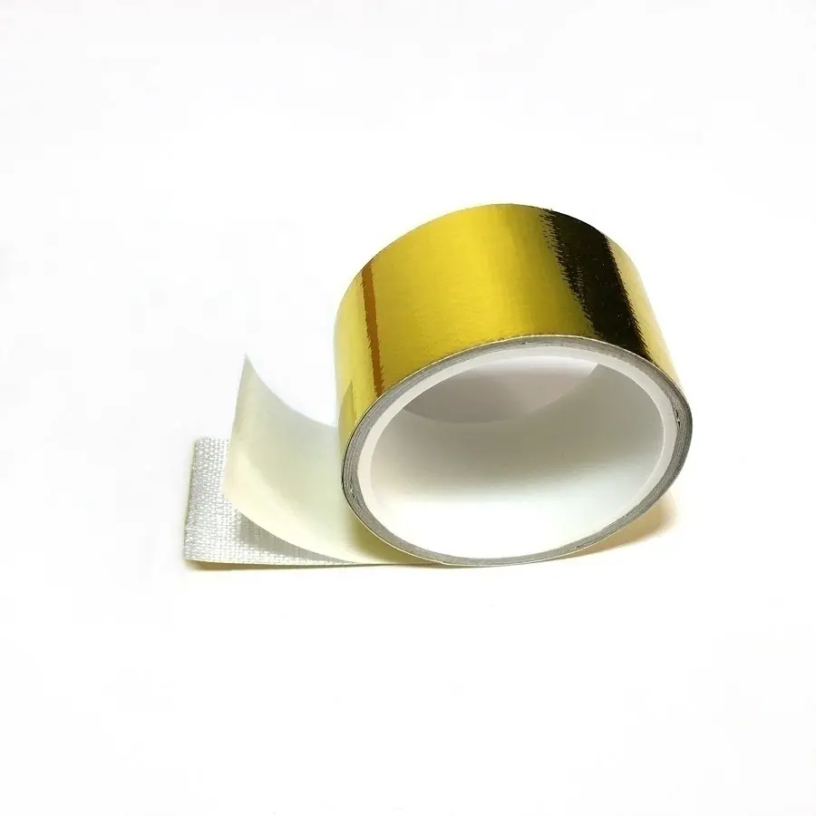 Gold Tape High Performance Reflective Heat Protection  Roll Turbo Engine 