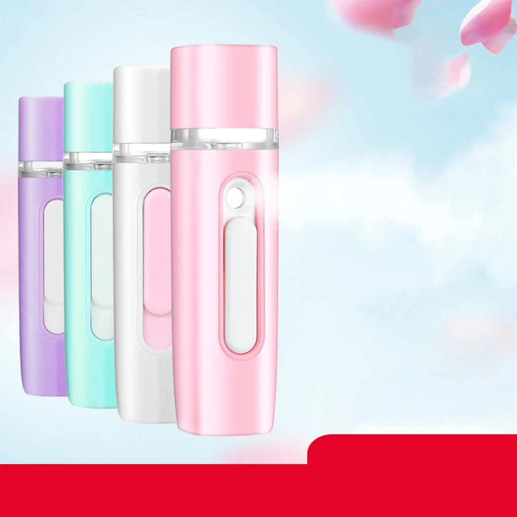 30ML Mini Nano Facial Sprayer USB Nebulizer Face Steamer Humidifier Hydrating Anti-aging Wrinkle Women Beauty Skin Care Tools