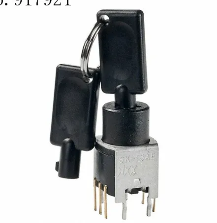 

[ZOB] SK-13AE imported from Japan nkk day open SK13AEG13 key switch SK22AG30 Keylock Switches --5PCS/LOT