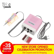 Gustala 30000 об./мин Электрическая дрель для ногтей оборудование маникюр педикюр аксессуар с пилкой инструмент для дизайна ногтей