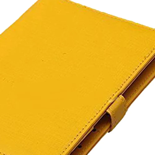 Модный карманный органайзер планировщик кожаный персональный дневник-органайзер блокнот желтый