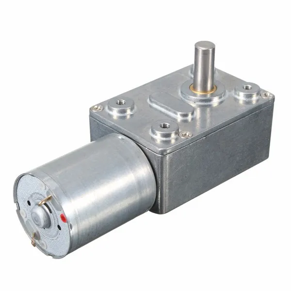 

Reversible High Torque 12V DC 200RPM Worm Geared Motor Gear Reducer Turbo Motor Suitable For Window