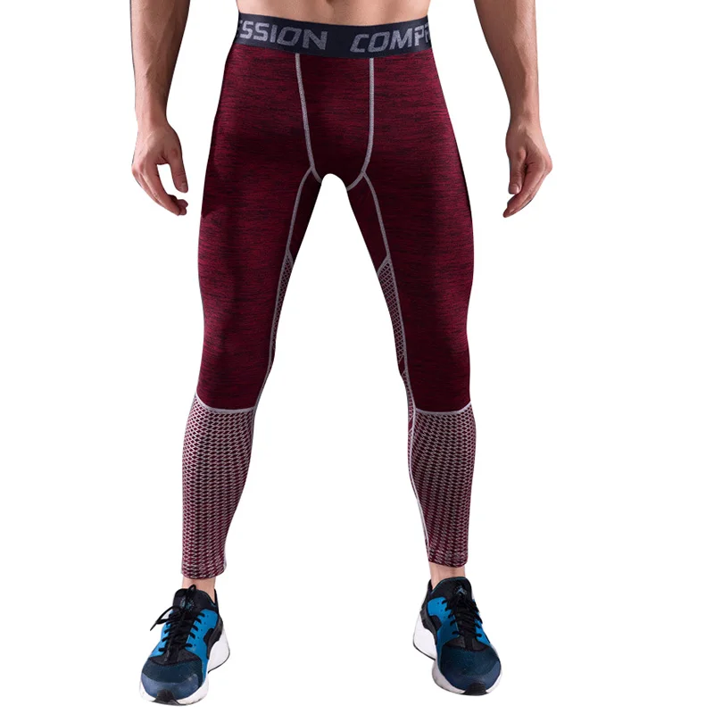 Laamei быстросохнущие леггинсы для фитнеса мужские брендовые Лоскутные эластичные штаны колготки спортивные обтягивающие дышащая верхняя одежда колготки брюки