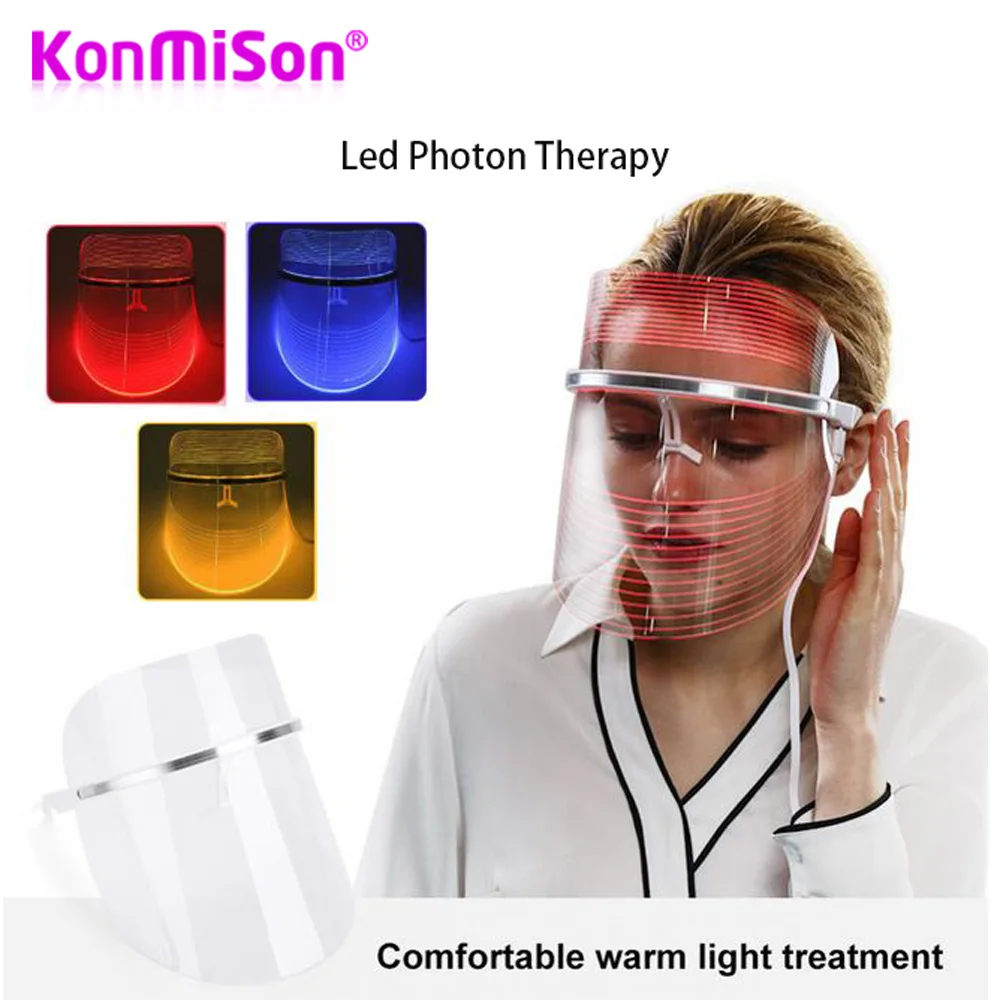 

Face Neck LED Mask Anti-Wrinkle Device Acne Light Photon Face Mask Skin Rejuvenation Removal Spot Facial Skin Whitening Spa Mask