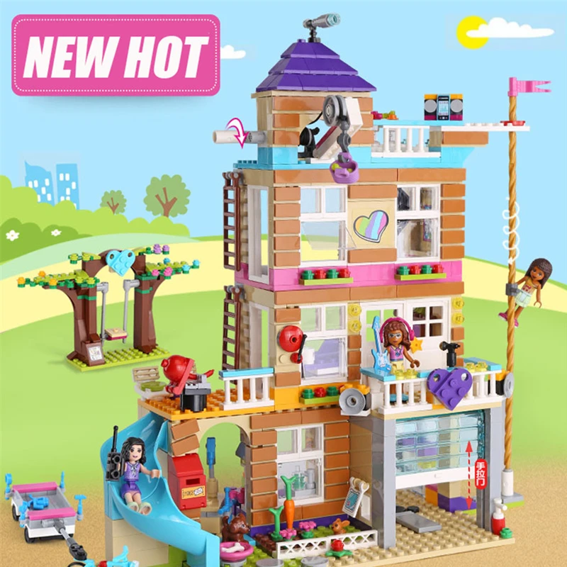 Bela-10859-Toys-808Pcs-Girls-Series-The-Friendship-House-Set-Building-Blocks-Bricks-Kids-Gifts-Compatible (3)