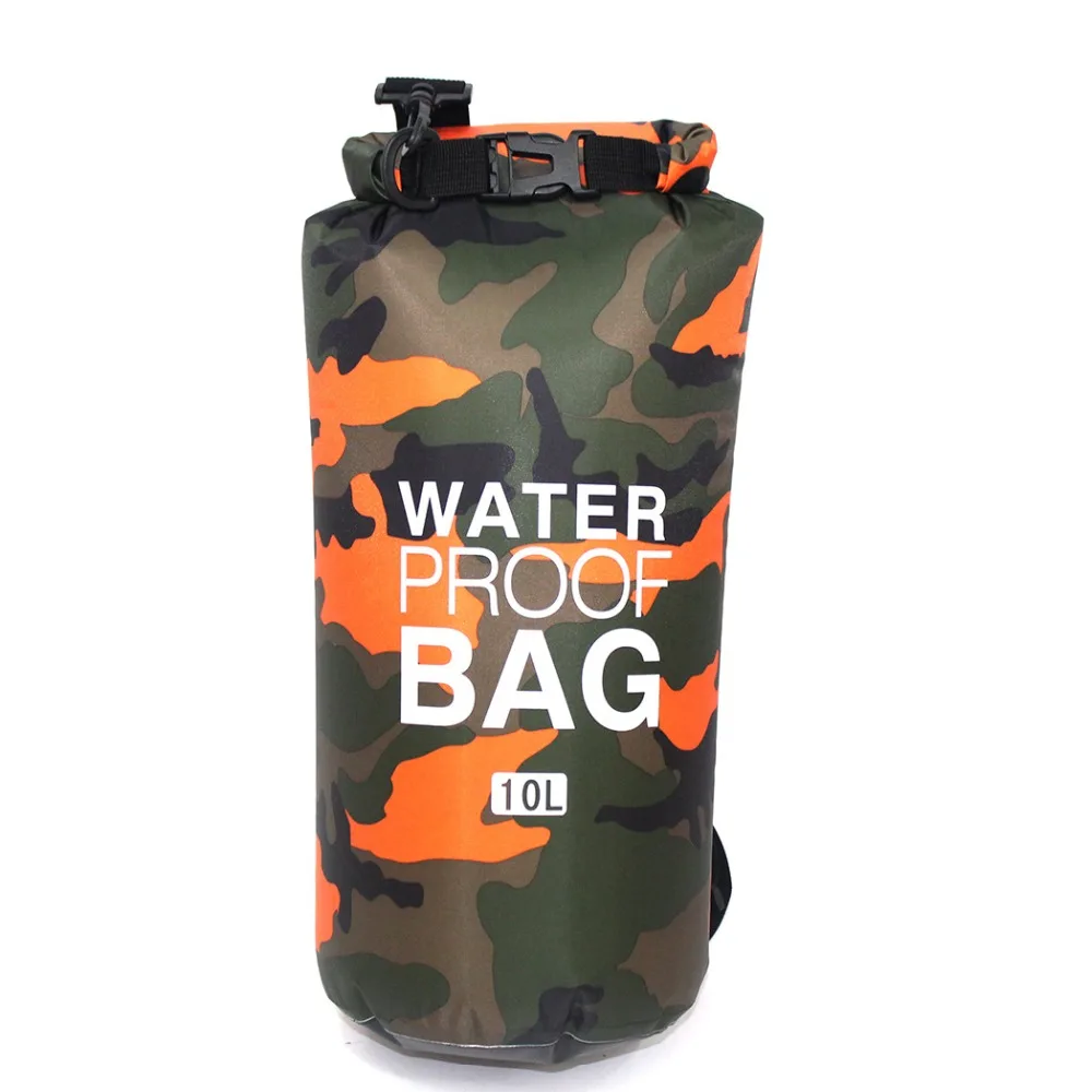 Camouflage Waterproof Dry Bag 2L 5L 10L 15L 20L 30L Rafting Drifting Canoe Travel Kit Pouch Storage Bag  (17)