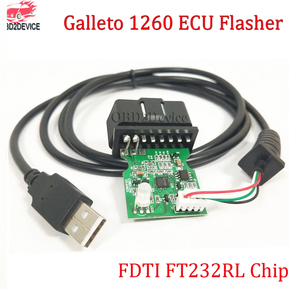 Galleto 1260 Ecu Chip Hangoló Eszköz Galletto Eobd2/Obd2 Diagnosztikai ...
