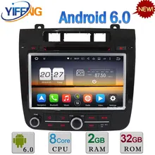 4G Android 6.0 8″ Octa Core 2GB RAM WIFI 32GB ROM DAB RDS Car DVD Player Radio For Volkswagen Touareg 2010-2014 GPS Navigation