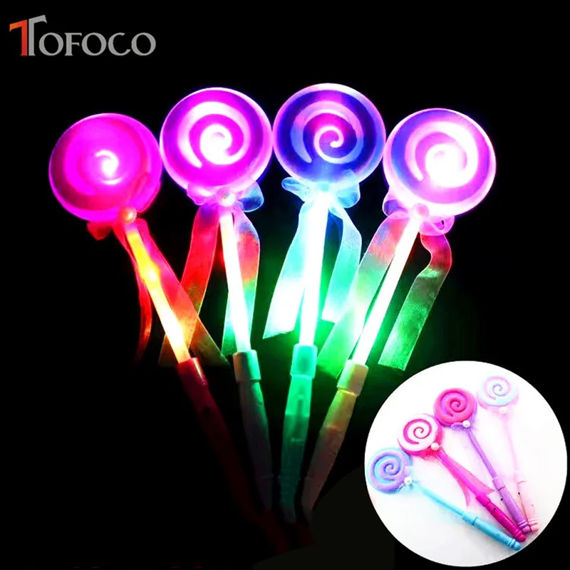 Buy TOFOCO 3 Gear Led Flash Sticks Candy Stick Electronic Light Up Toy Children
