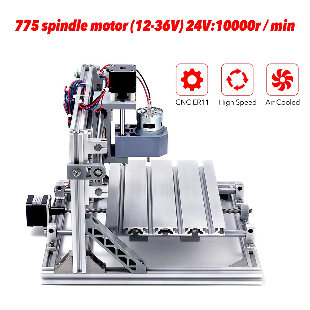 3 оси 3018 DIY гравировальный станок GRBL управления DIY CNC машина с ER11 Pcb Pvc фрезерный станок 30x18x4,5 см Деревянный фрезерный станок гравировка