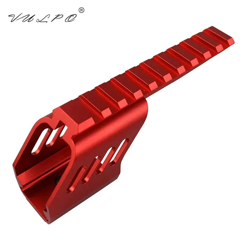 VULPO Weaver Picatinny Rail Glock Tactical Scope Mount - Цвет: Red