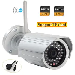 Wi-Fi открытый Водонепроницаемый Беспроводной CCTV безопасности сети P2P IP Камера HD 1080 P