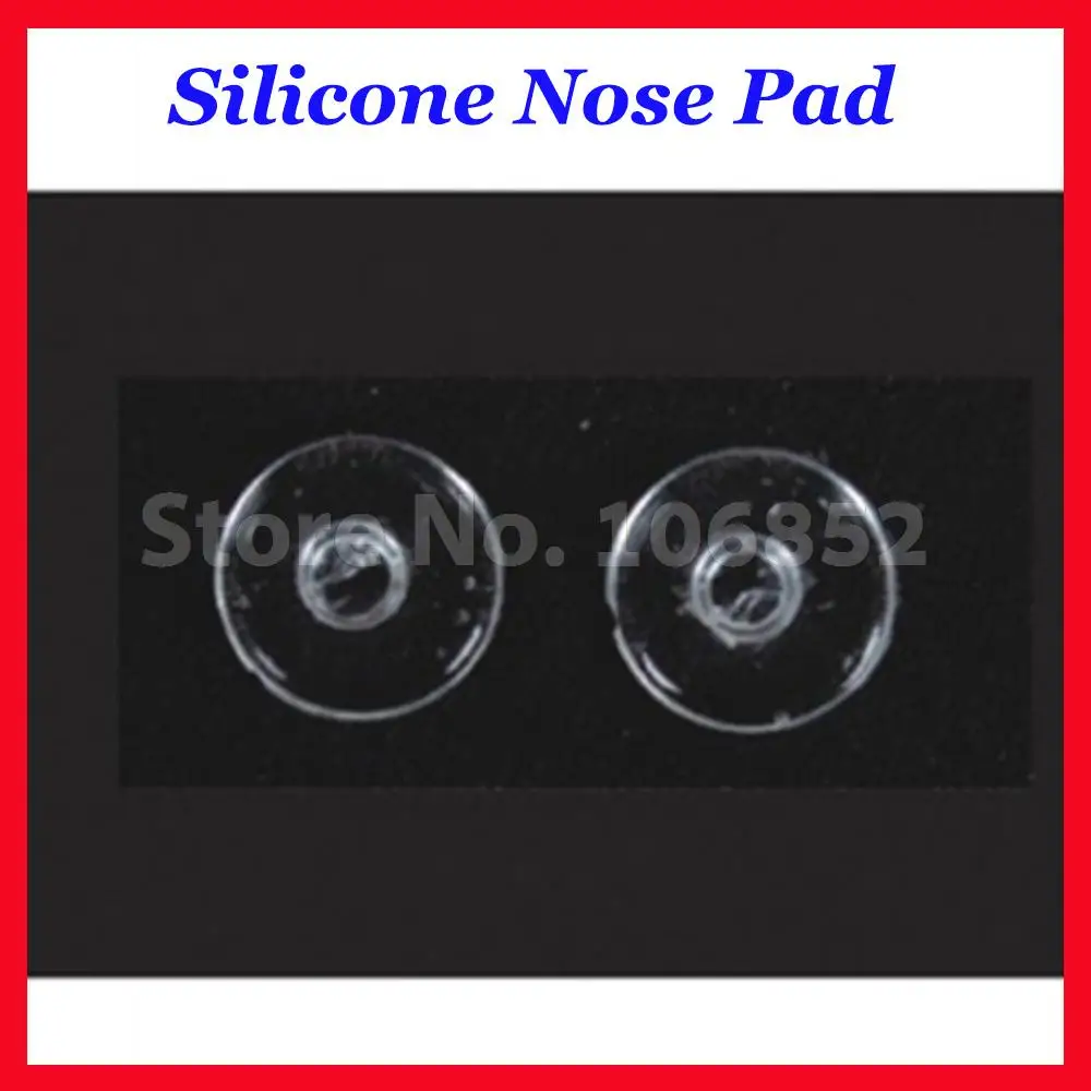 

Round type push-in Silicone nose pads size 7/9/11mm optional
