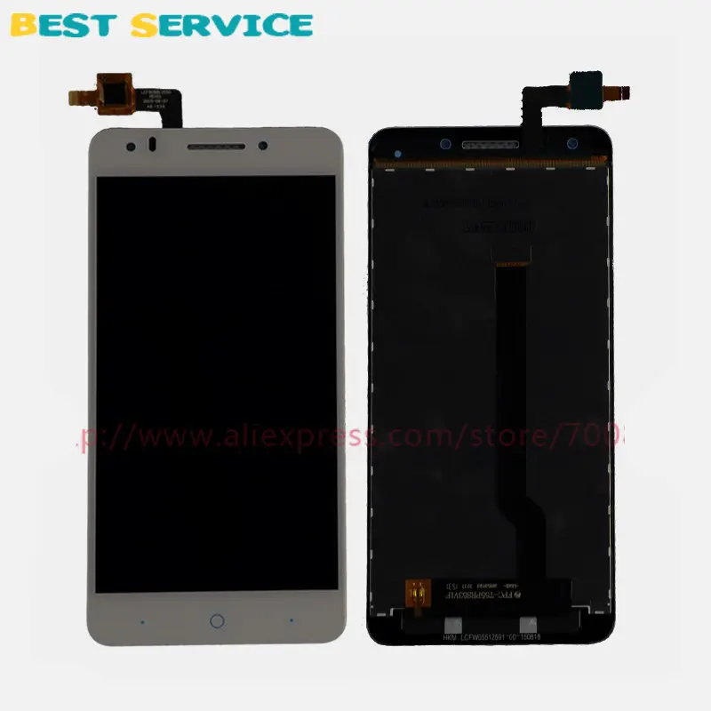 

For ZTE Blade D Lux LCD Screen Display + Touch Screen Digitizer Assembly with frame Free Shipping