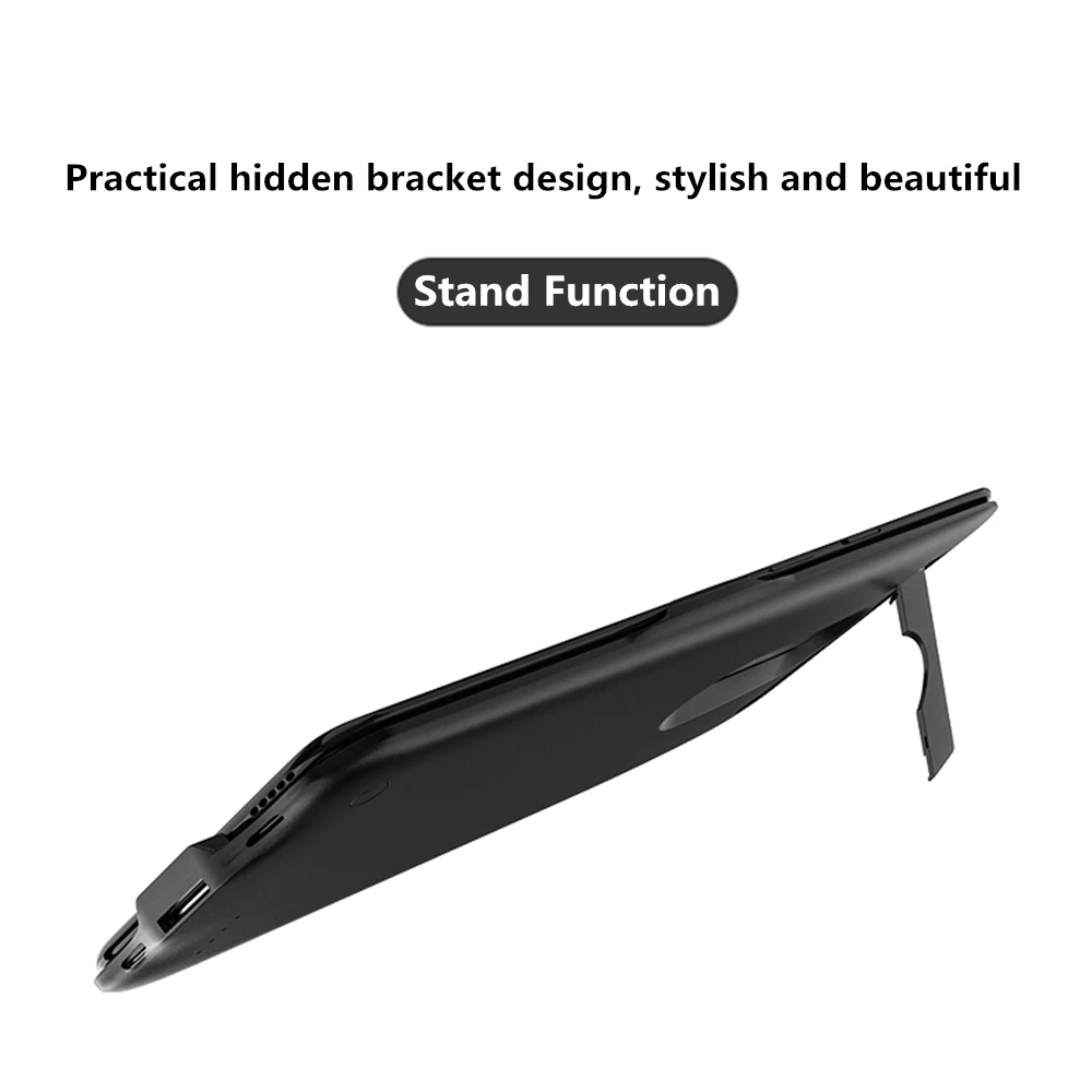 6800mAh High Quality External Power Bank Battery Pack Backup Charger Case For Oneplus 7 Pro Fast Phone Charger Battery Case