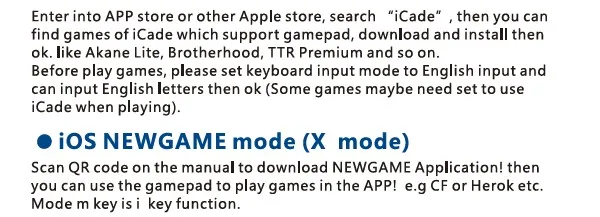Беспроводной геймпад bluetooth игровой джойстик-контроллер MOCUTE053 для Android/iOS смартфон/MID/tv BOX дешевый bluetooth геймпад