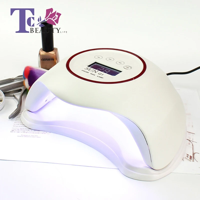 

48W UV Lamp Nail Dryer Gel Polishing LCD Monitor Multi-step Time Nail Light LED Light Sensor Sunlight Manicure Manicure Tools