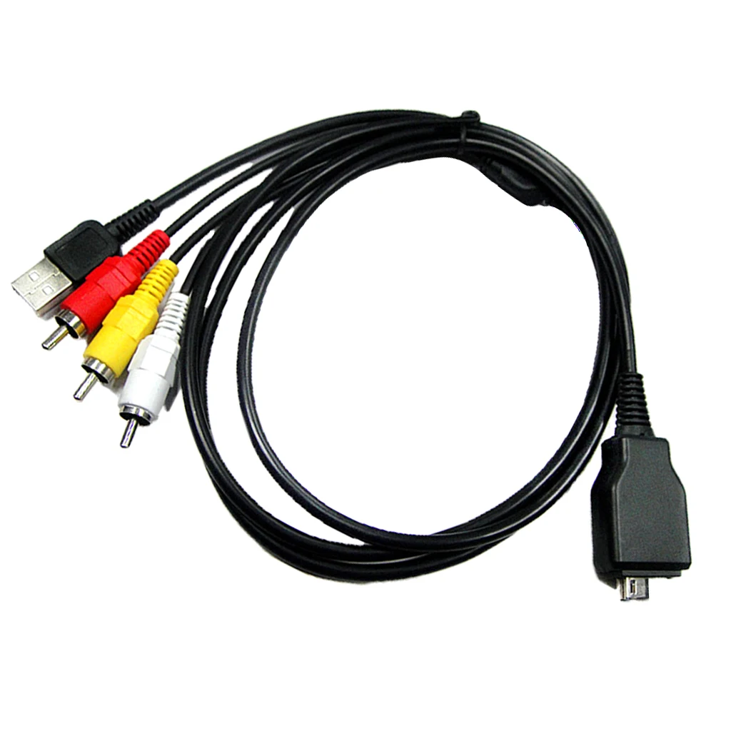 USB+AV Data /Photo Transfer Cable Cord Lead Wire for SONY