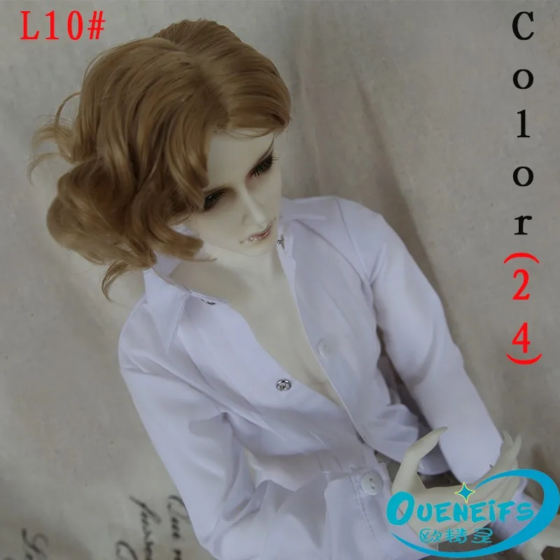 Парик для BJD Dollfree Размер 9-10 дюймов 1/3 высокотемпературный парик для мальчика короткий bjd SD кукольные парики модный тип ручной работы сделай сам