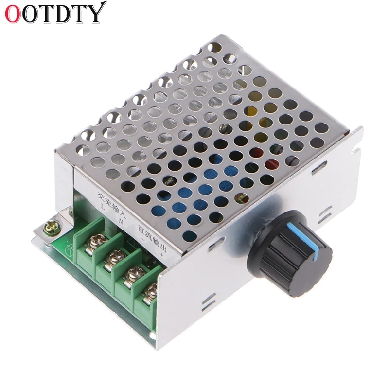 OOTDTY AC вход 220V DC Выход 10 210V PWM щеточный контроллер скорости двигателя|Контроллер