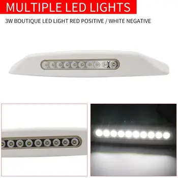 

VODOOL Replacement Vehicle 12V LED RV Awning Light 10 LED Marine Caravan Camper Exterior Porch Car Lamp Accessories
