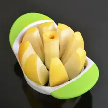 Кухня приборы из нержавеющей стали безопасно резка фрукты устройства резак-слайсер резак удобно