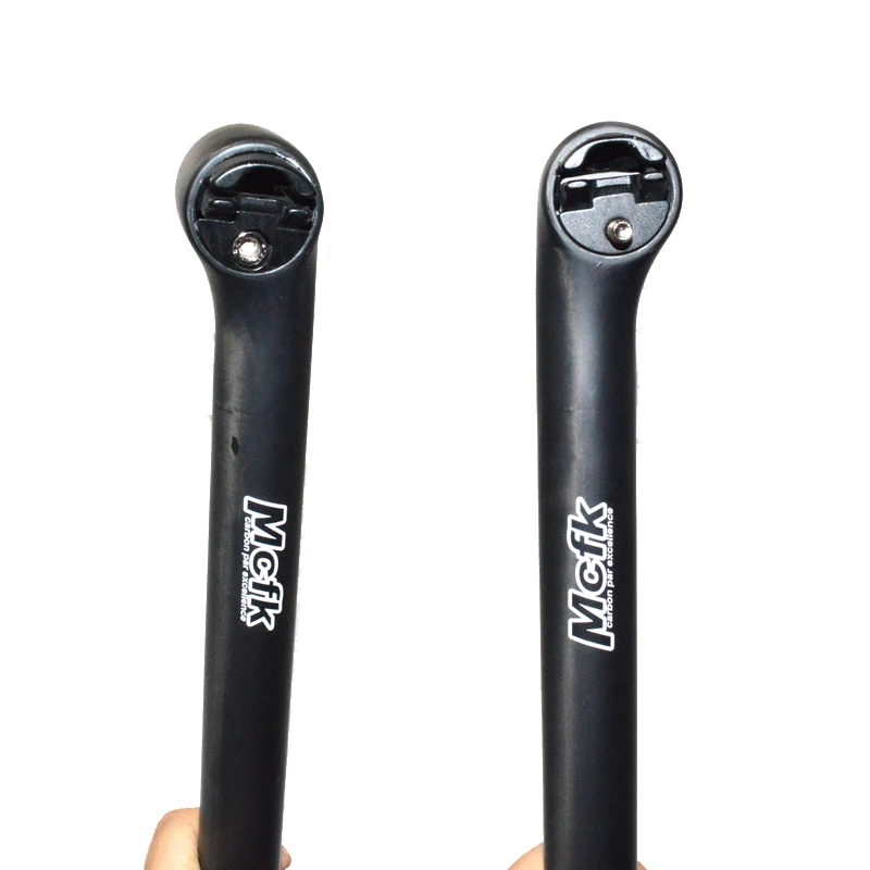 

MCFK UD Carbon Fiber Road Bicycle Seat Post MTB Bike Seatpost Offset 5mm 25mm Carbon Cycling Parts 27.2 30.8 31.6mm 190g