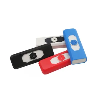 

New Hot sale USB Electronic Rechargeable Battery Flameless Cigar Cigarette No flame Lighter No Gas/Fuel Lighter isqueiro