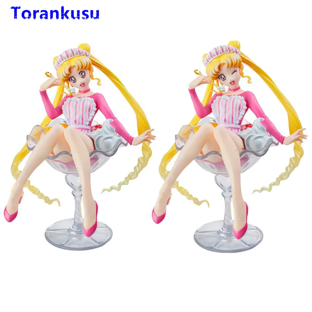 Nouveau 20 cm Sailor Moon Usagi Tsukino PVC Anime Figure Collection Toy NO Box 