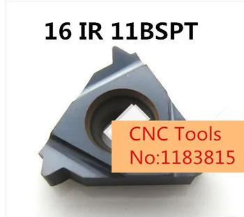 

10pcs 16 IR 11 BSPT Threaded Inserts Indexable Tungsten Carbide Threading Lathe Inserts for Threaded Lathe Holder