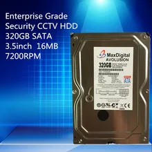 320GB HDD SATA 3.5″ Enterprise Grade Security CCTV Hard Drive Warranty for 1-year