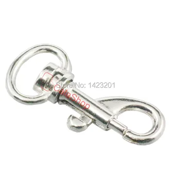 

1/2" 12mm 50 pcs Metal SWIVEL CLIP SNAP Hook TRIGGER Webbing bag lanyard F45