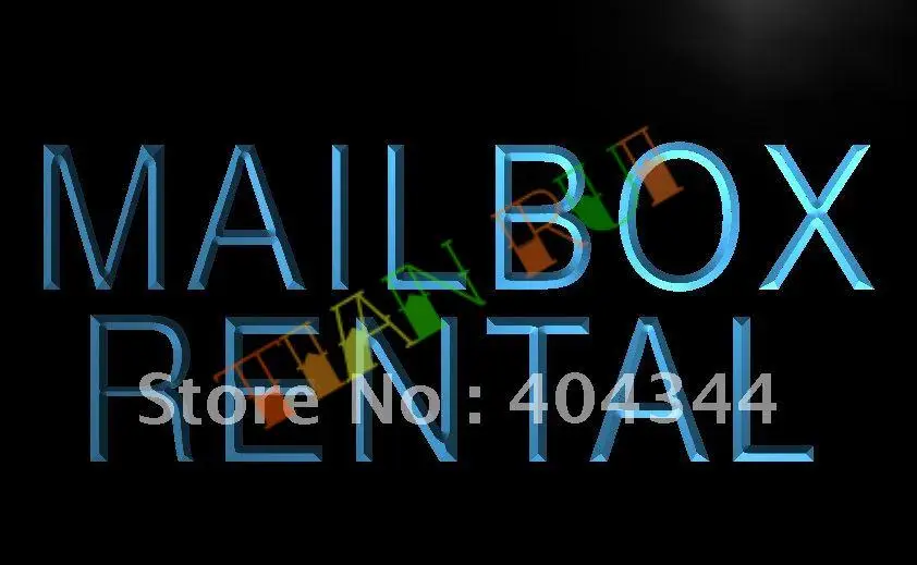 

LB410- Mail Box Rental Display Lure NEW LED Neon Light Sign