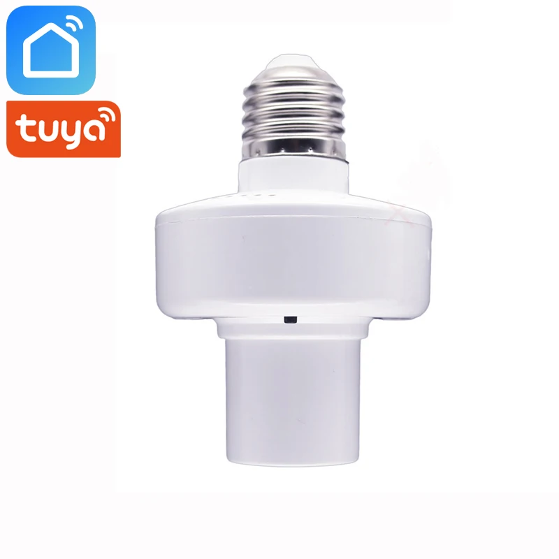 

Tuya Smart Life Wifi Smart Light Lamp Holder E27 Wireless Remote Control Compatible With Alexa Google Home Mini IFTTT